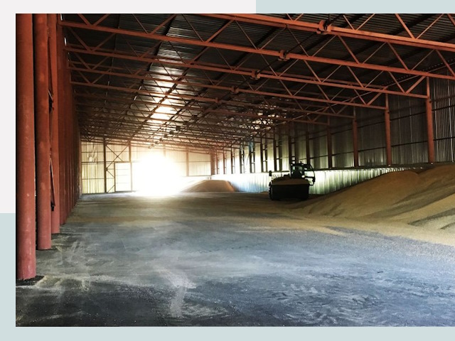 Строительство зернохранилищ в Сатке