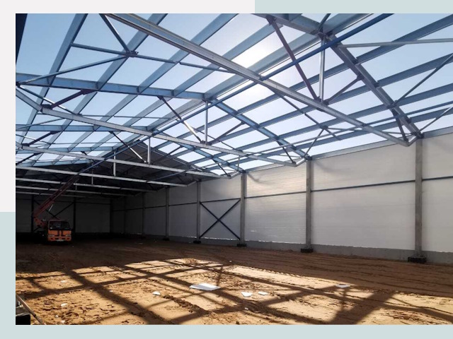 Строительство сенохранилищ в Сатке