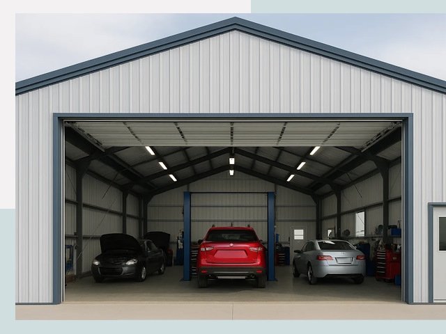 Ангары из сэндвич панелей от 621 руб. в Сатка