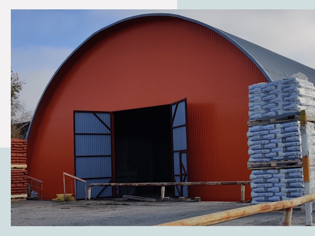 Полукруглые ангары по цене от 621 руб. в Сатка