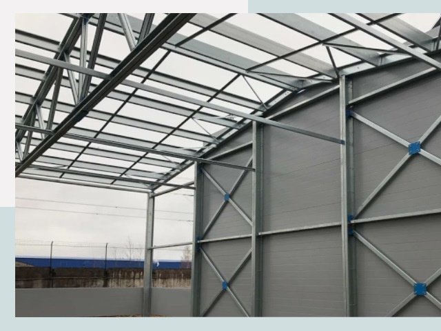 Каркасные ангары от СтальСтрой-Стк по цене от 621 руб.