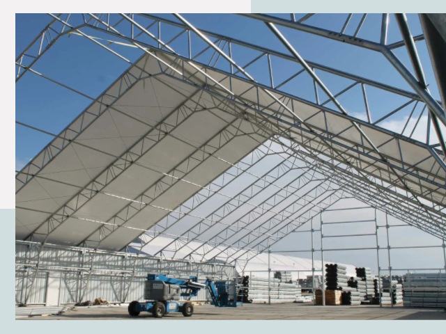 Каркасно-тентовые сооружения от СтальСтрой-Стк по цене 621 руб.