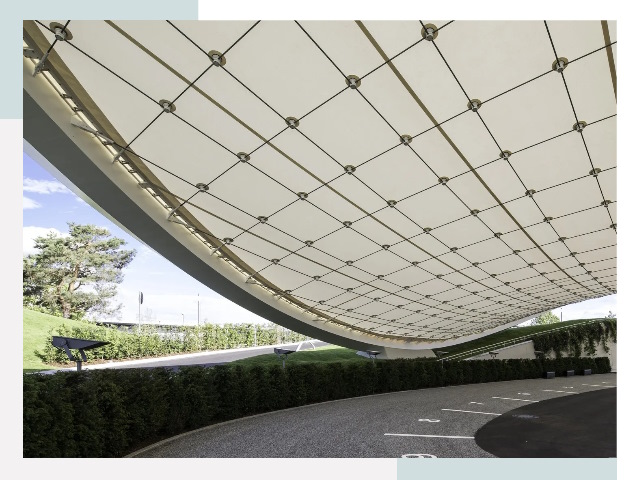 Мембранные конструкции в Сатке