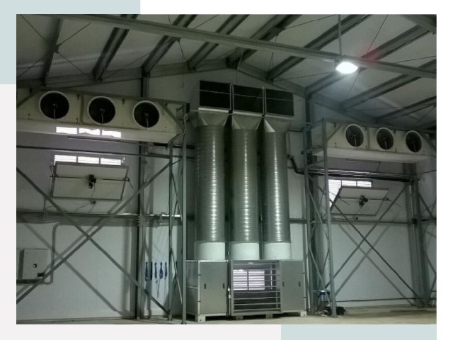 Инженерные системы для ангаров в Сатке